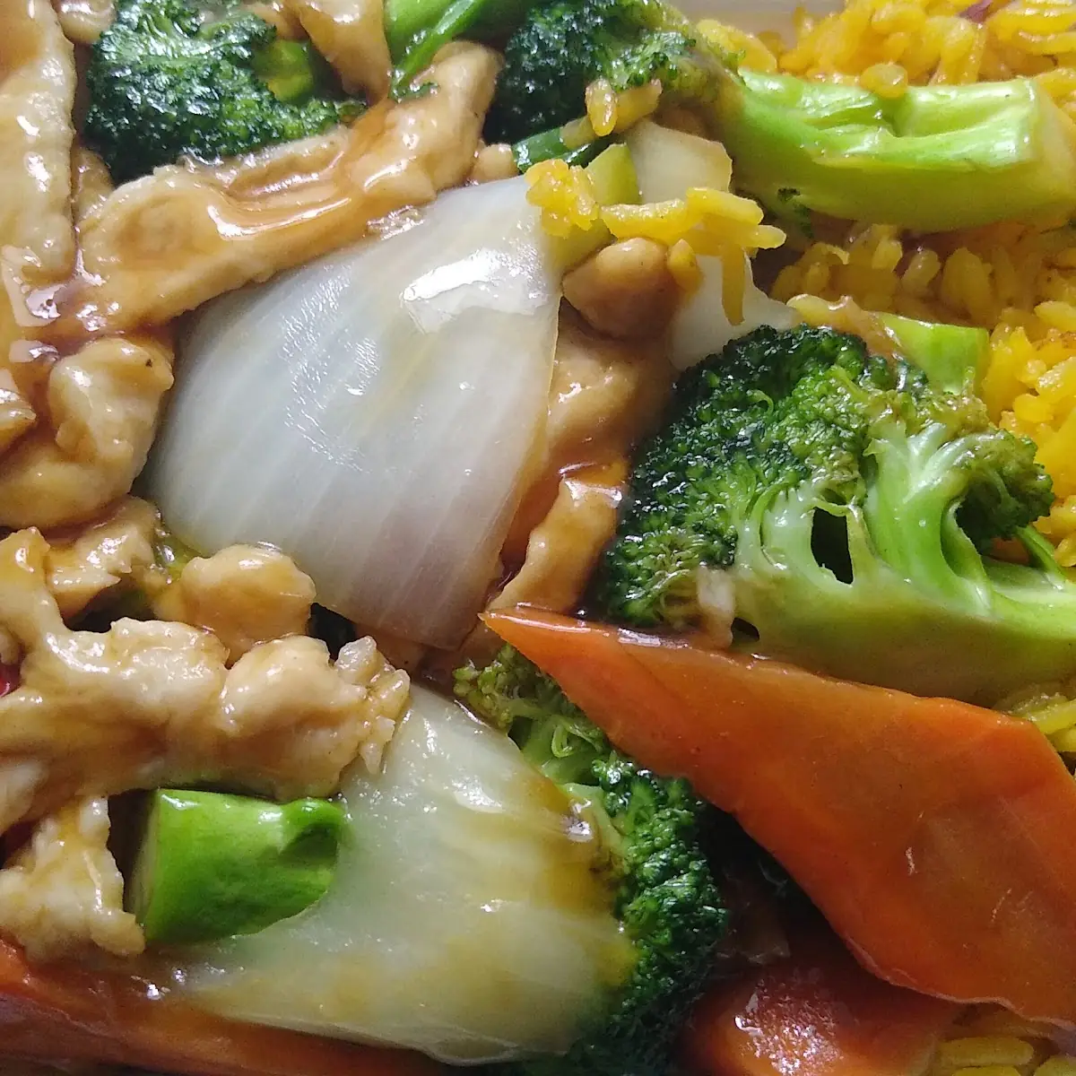 C Chicken with Mixed Vegetable 杂菜鸡